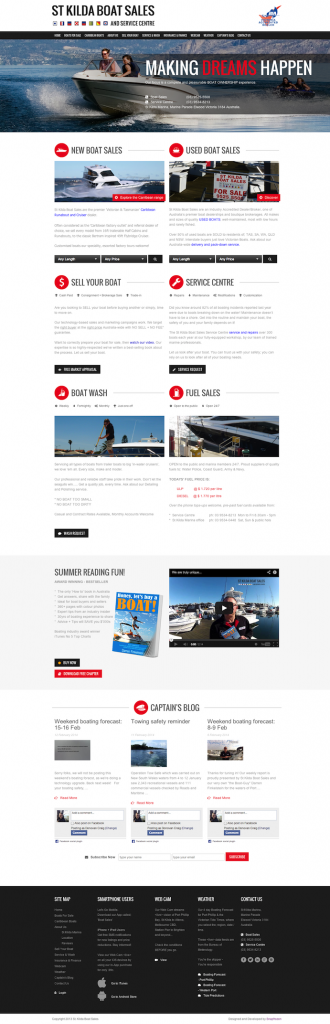 St Kilda Boat Sales Screenshot